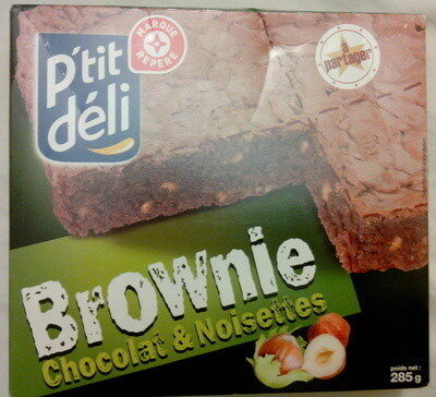 Brownie Chocolat Noisettes - Product - fr