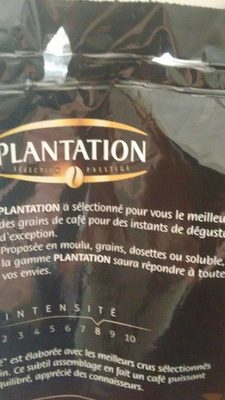 Dosettes café corsé Plantation - Ingrediënten - fr