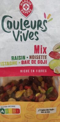 Mix raisin noisette pistache baie de goji - Product - fr
