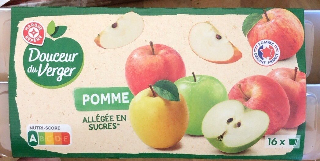 Douceur du Verger - Pomme allégée en sucres - Produit