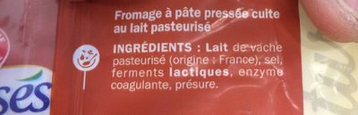 Meule Fruitée - Ingredients - fr