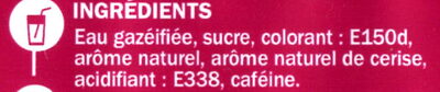 Cola cherry - Ingredients - fr