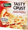 Pizza tasty crust fourrée à la saucisse - Produit