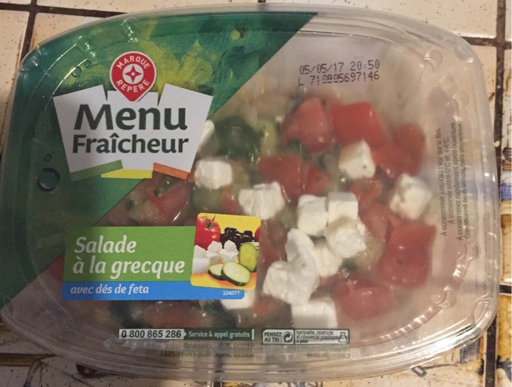 Salade à la grecque avec feta - Produkt - fr