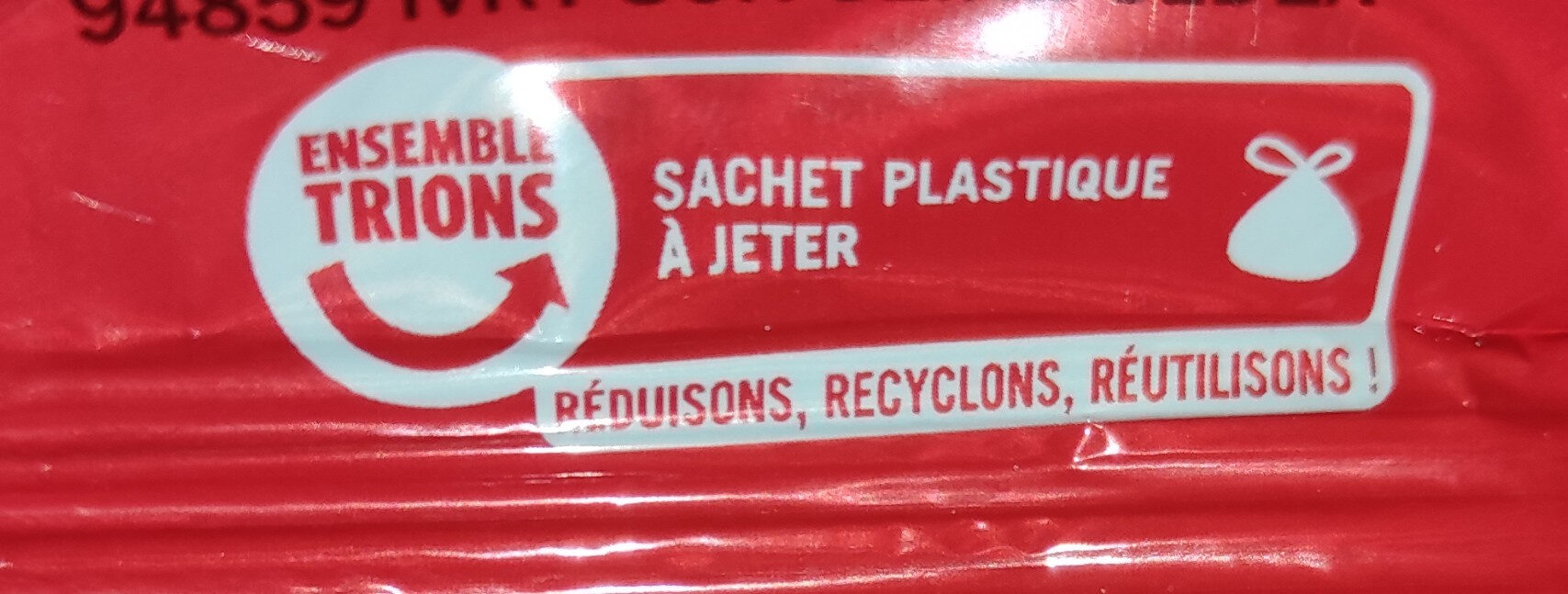 Cacahuètes grillées et salées - Recycling instructions and/or packaging information - fr
