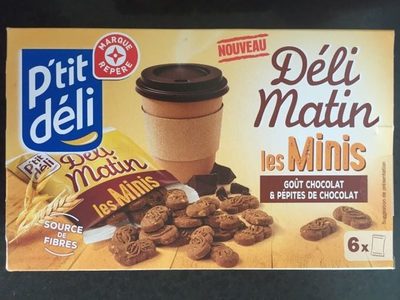 Mini biscuits petit déjeuner au chocolat - Produit