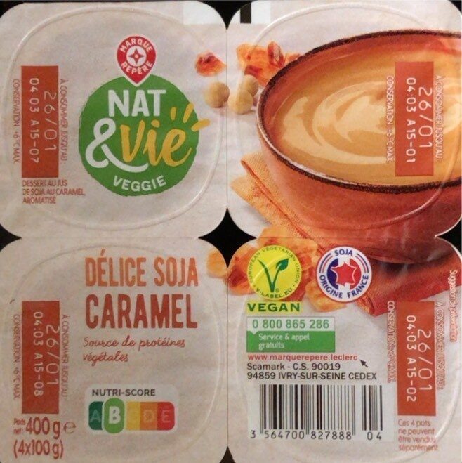 Spécitalité au soja Caramel - Product - fr