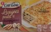 Lasagnes de poulet et champignons surgelées - Product
