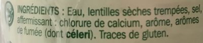 Lentilles Notre jardin - Ingredienser - fr