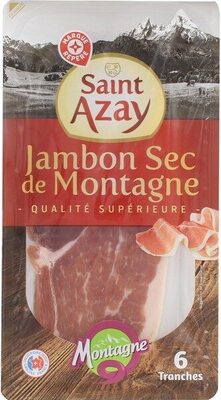 Jambon sec de montagne 6 tranches - Product - fr