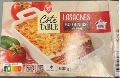 Lasagnes à la bolognaise de boeuf - Product - fr