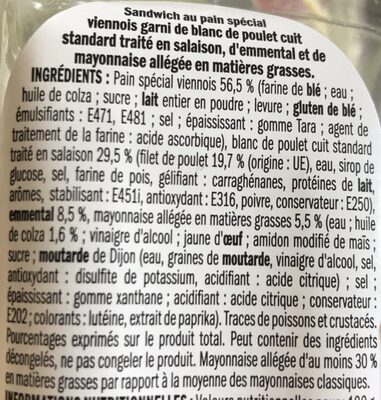 Le mini viennois - Ingredients - fr
