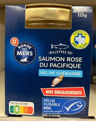 Rillettes de Saumon rose du Pacifique Ronde des Mers - Product - fr
