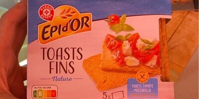 Toasts fins - Produit