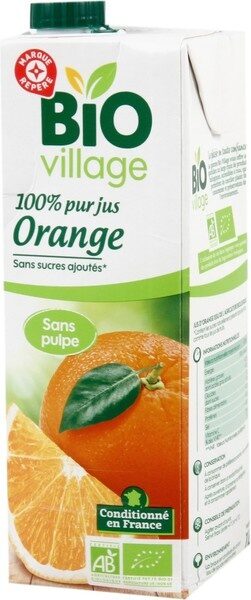 100% pur jus Orange - Produit