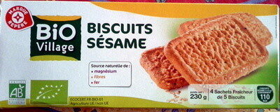 Biscuits sésame - Produit