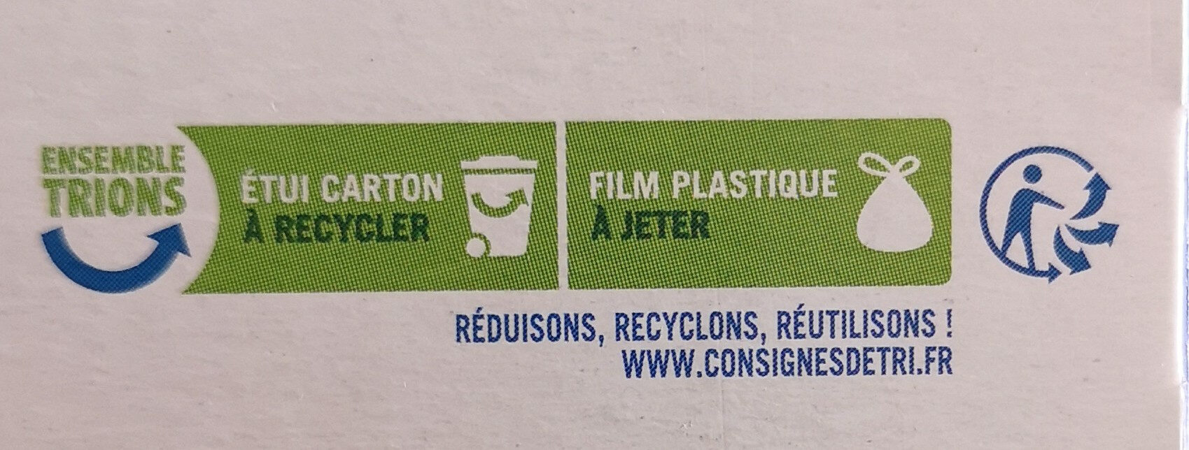 Galette pur beurre - Recycling instructions and/or packaging information - fr