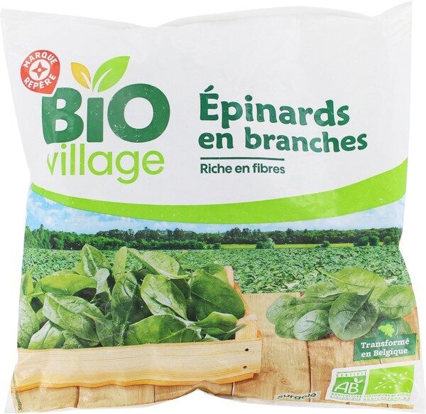 Epinards en branches bio - Product - fr