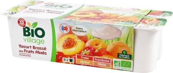 Yaourt brassé aux fruits mixés - نتاج - fr
