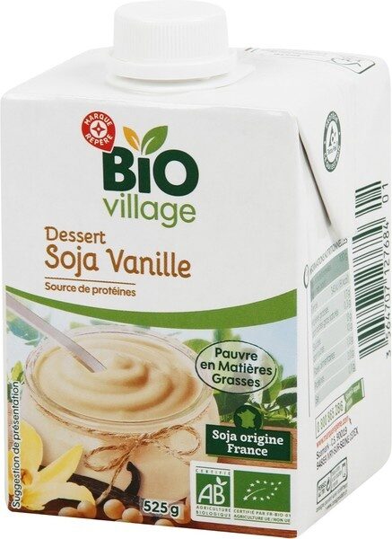 Dessert soja vanille bio - Produkt - fr
