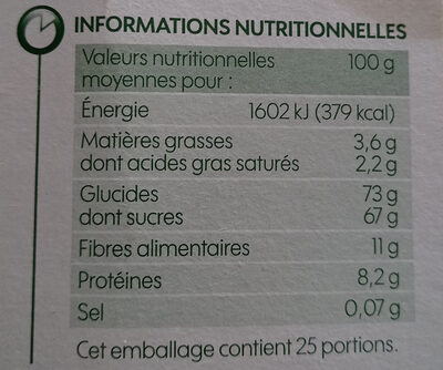 Poudre cacaotée bio 32% de cacao Max Havelaar - Nutrition facts - fr