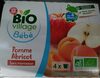 Bio Village Bébé Pomme Abricot sans morceaux - Product