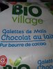 Galette de Maïs  chocolat au lait - نتاج