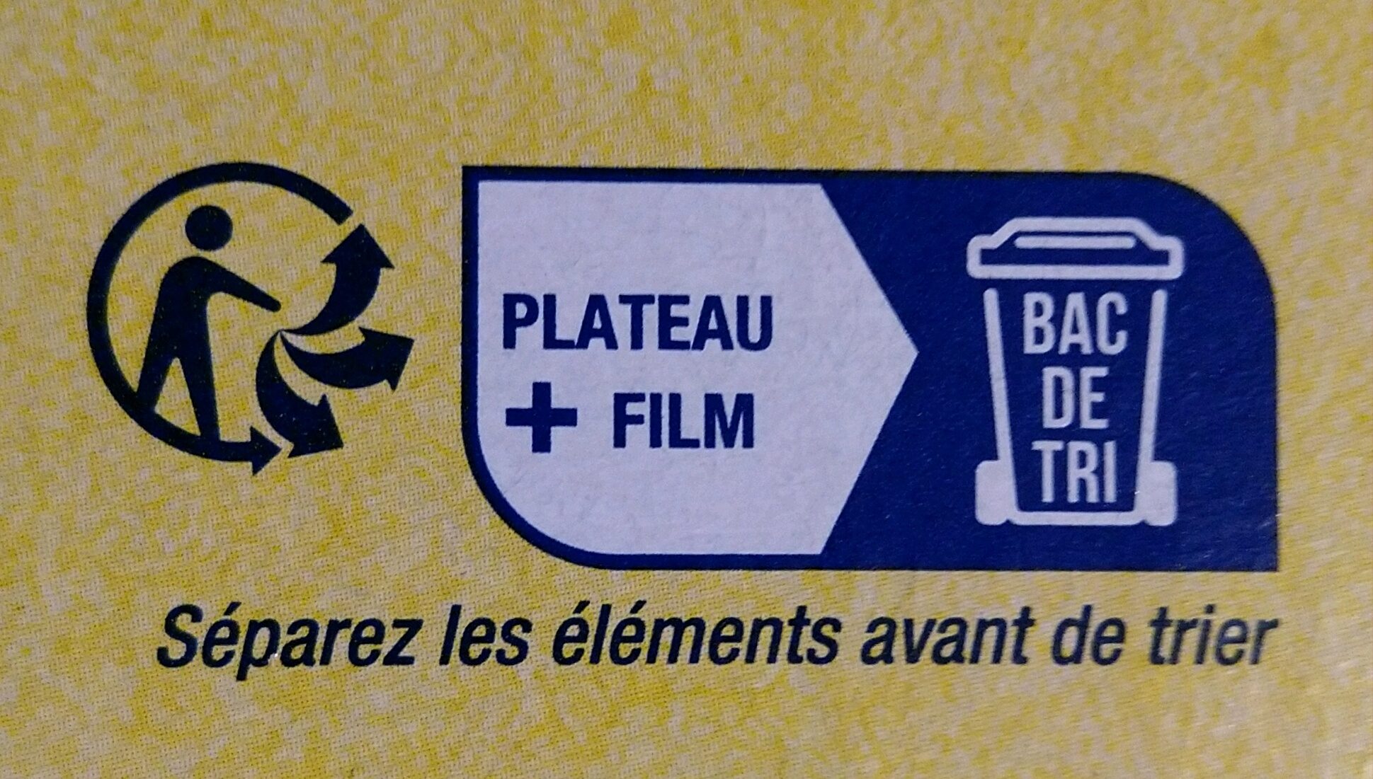 Flammekueche d'Alsace - Instruction de recyclage et/ou informations d'emballage