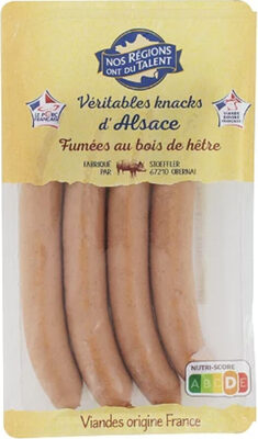 Véritables knacks d'Alsace - Product - fr