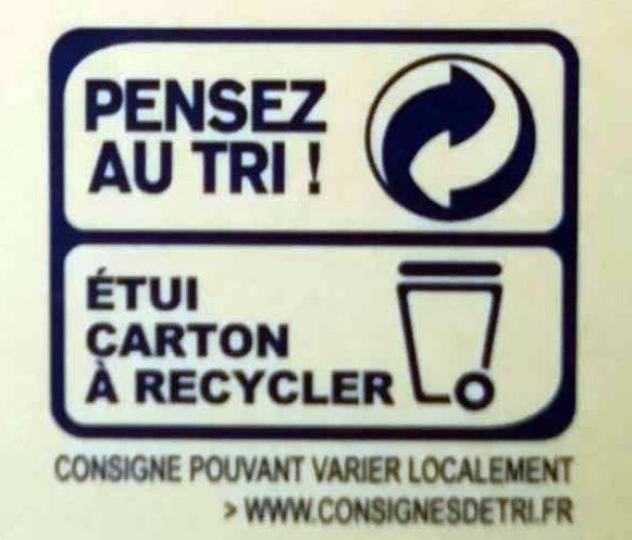 Riz de Camargue Rond - Recycling instructions and/or packaging information - fr