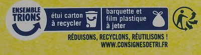 Crêpes de bretagne - Instruction de recyclage et/ou informations d'emballage