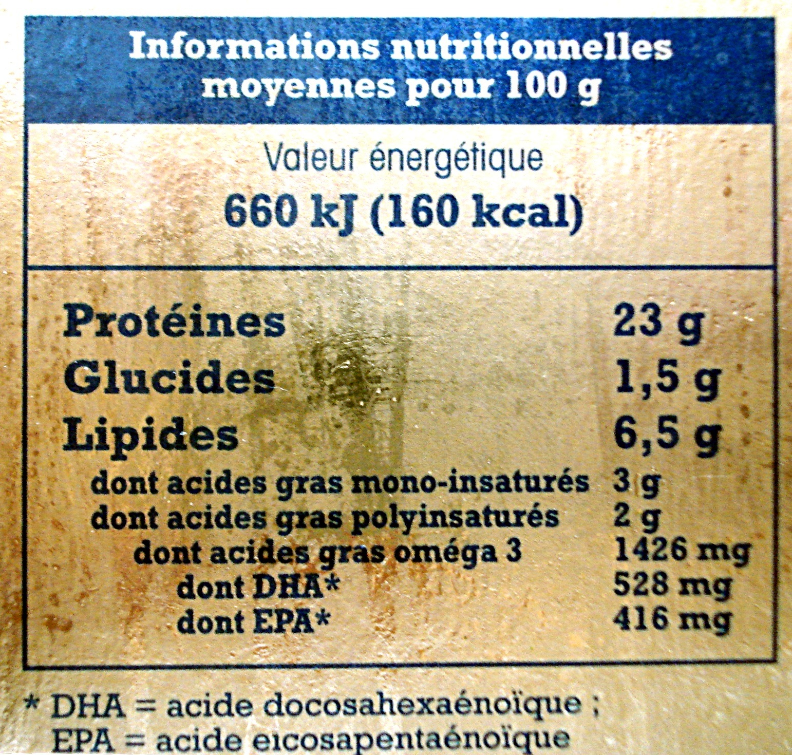 Truite fumée d'Aquitaine Tranches pour toasts - Nutrition facts - fr