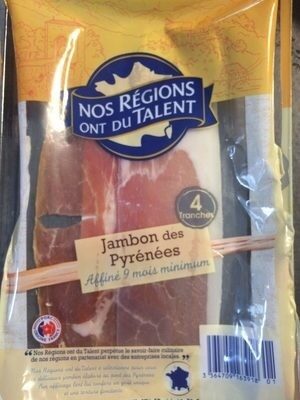 Jambon cru supérieur Pyrénées Nos Régions Ont Du Talent - Product - fr