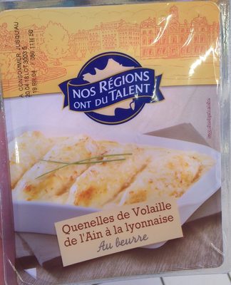 Quenelles de volaille de l'Ain à la lyonnaise au beurre - Product - fr