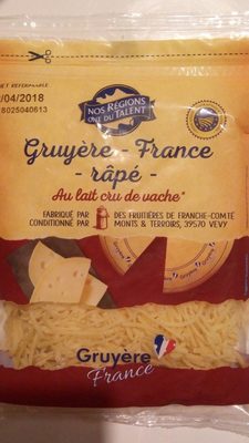 Gruyère Râpé - Product - fr