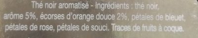 The De Noel Cerise Griotte, Orange, Cannelle 60g - Ingredients - fr