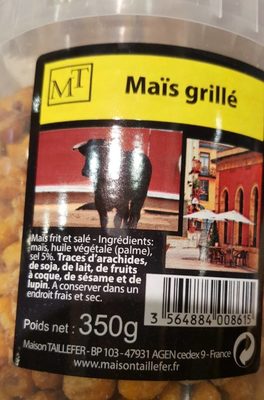Maïs grillé - Produit