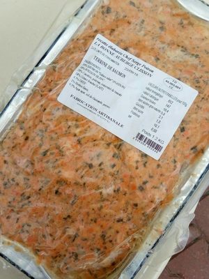 Terrine de saumon - Produit