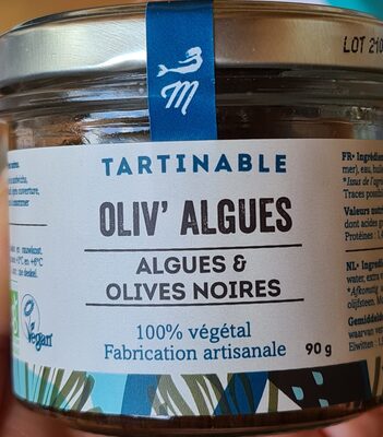 Tartinable Oliv'algues - Produit