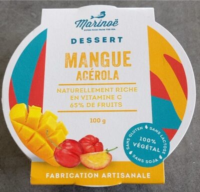 Dessert mangue acerola (100 GR) - Produit