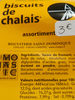 Biscuits De Chalais - Product