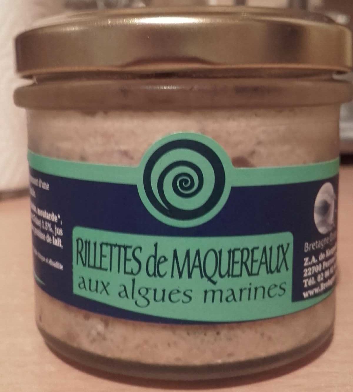 Rillettes de Maquereaux aux Algues Marines - Product - fr