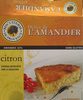 Gâteau Aux Amandes Et Au Citron Sans Gluten - Produit