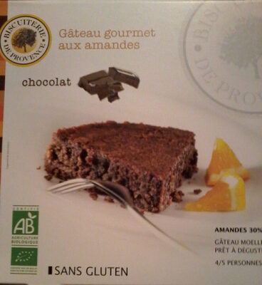 Biscuiterie de Provence - Organic Chocolate Almond Cake, 230g (8.5oz) - Produit