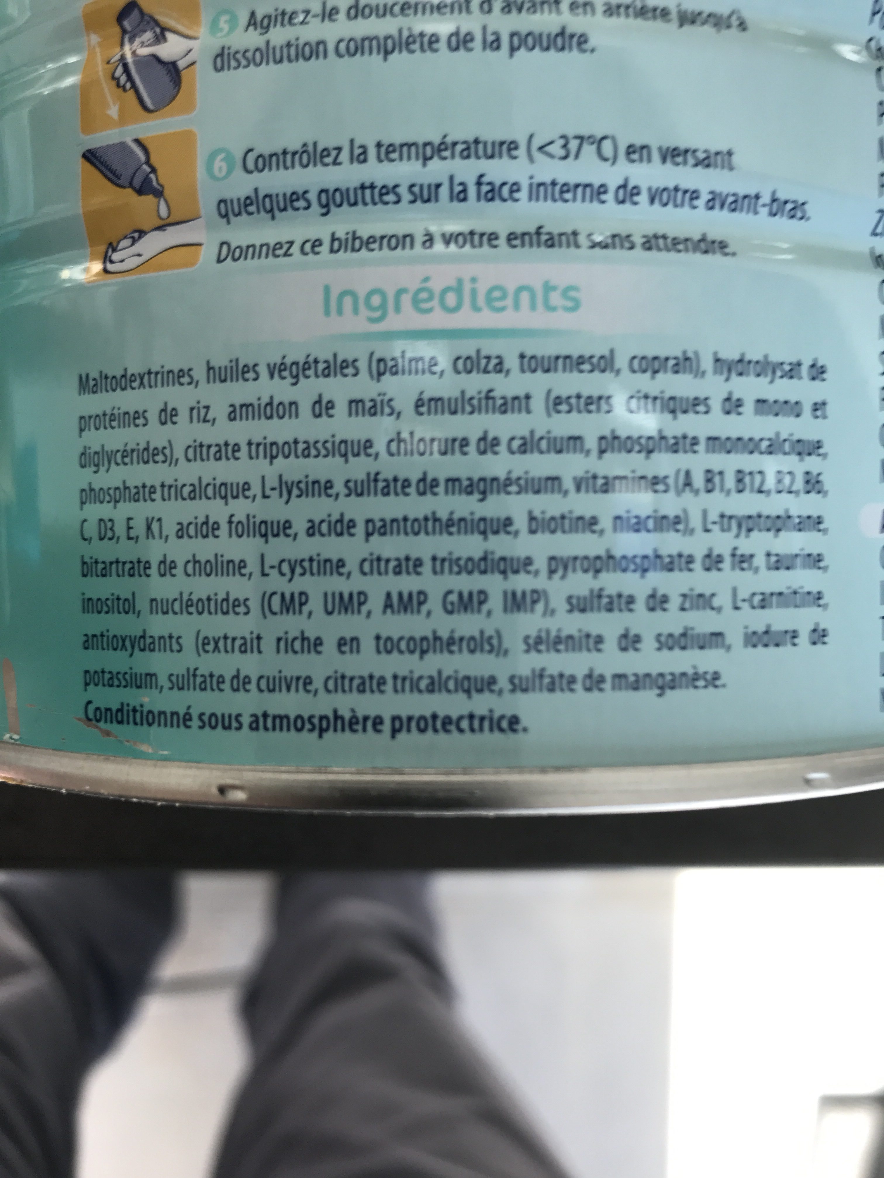 Modilac Expert Soja 2 De 6 Mois À 3 Ans - Ingredienti - fr