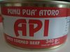 PUNU PUA' ATORO CORNED BEEF EPICE - Produit