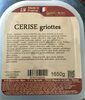 Sorbet cerise griottes - Produit