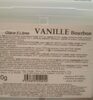 Glace vanille bourbon - Produit
