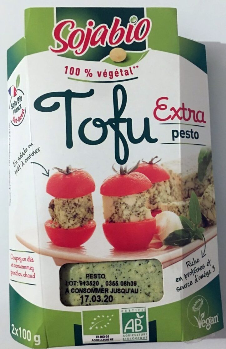 Tofu extra pesto - Produit