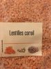Lentilles corail - Product